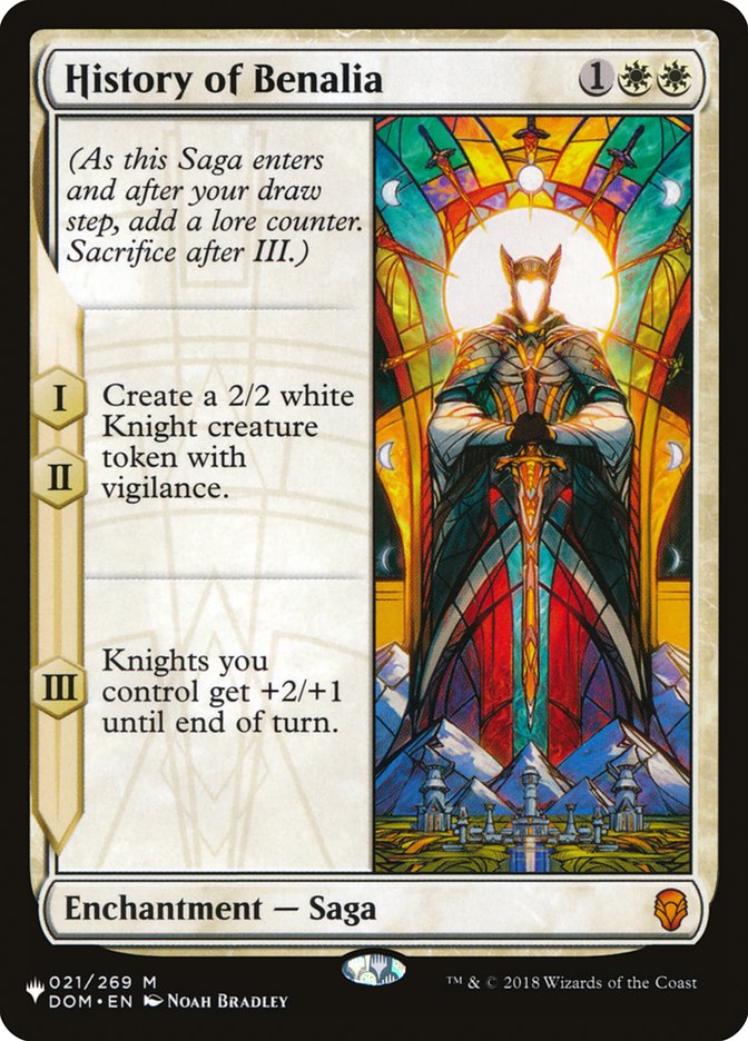 History of Benalia [The List] - Magic: The Gathering - Card Brawlers | Quebec | Canada |