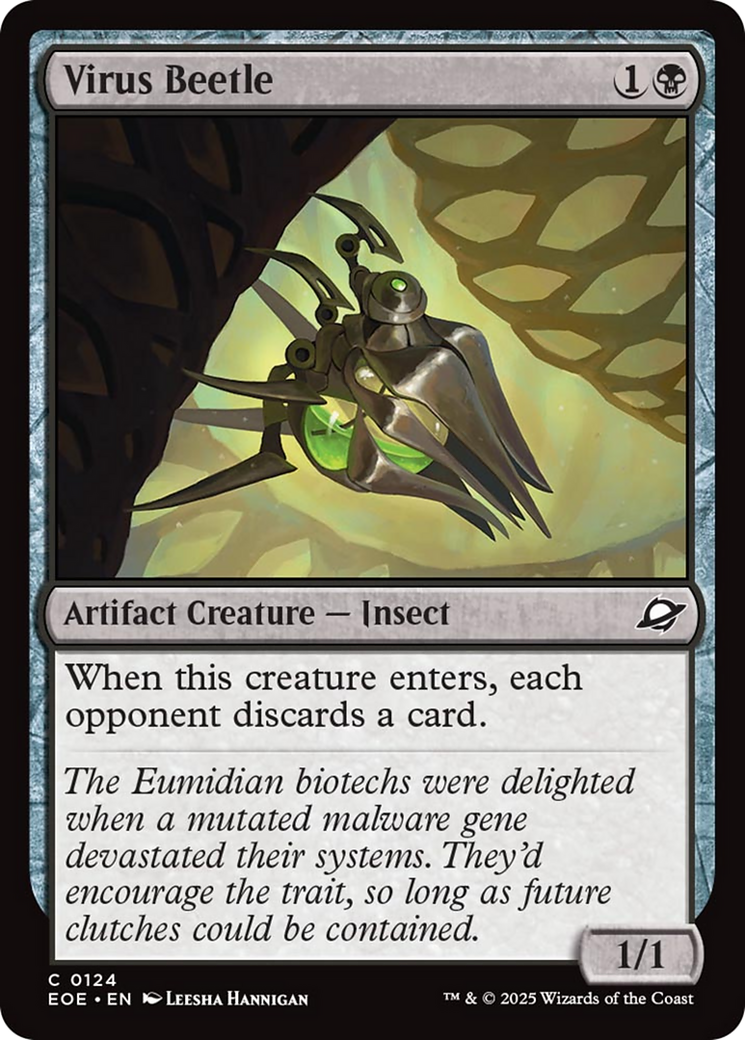Virus Beetle [Edge of Eternities] - Magic: The Gathering - Card Brawlers | Quebec | Canada |