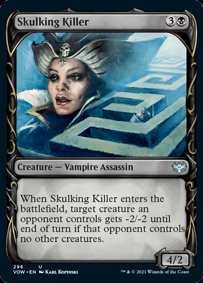 Skulking Killer (Showcase Fang Frame) [Innistrad: Crimson Vow] - Magic: The Gathering - Card Brawlers | Quebec | Canada |