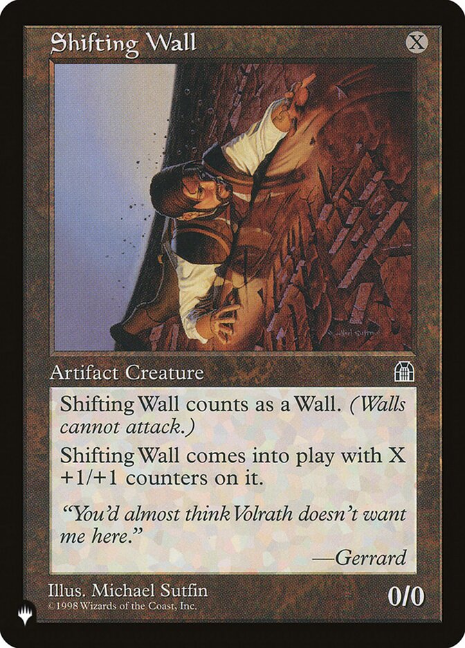 Shifting Wall [The List] - Magic: The Gathering - Card Brawlers | Quebec | Canada |