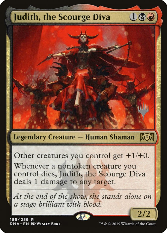 Judith, the Scourge Diva (Promo Pack) [Ravnica Allegiance Promos] - Magic: The Gathering - Card Brawlers | Quebec | Canada |