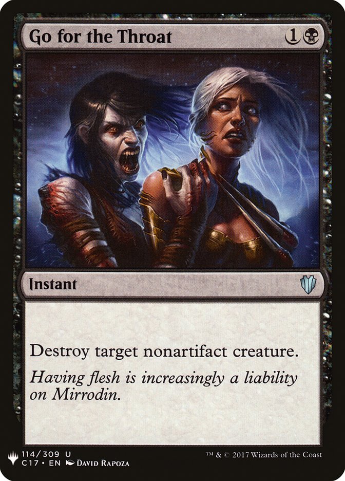 Go for the Throat [Mystery Booster] - Magic: The Gathering - Card Brawlers | Quebec | Canada |