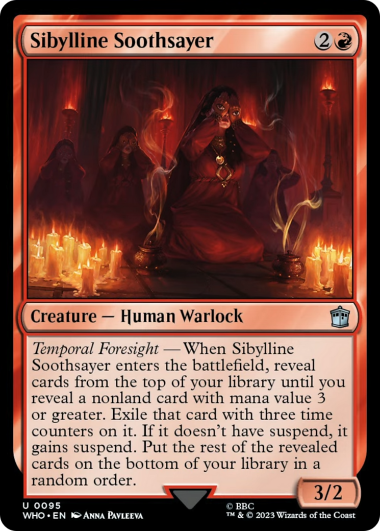 Sibylline Soothsayer [Doctor Who] - Magic: The Gathering - Card Brawlers | Quebec | Canada |