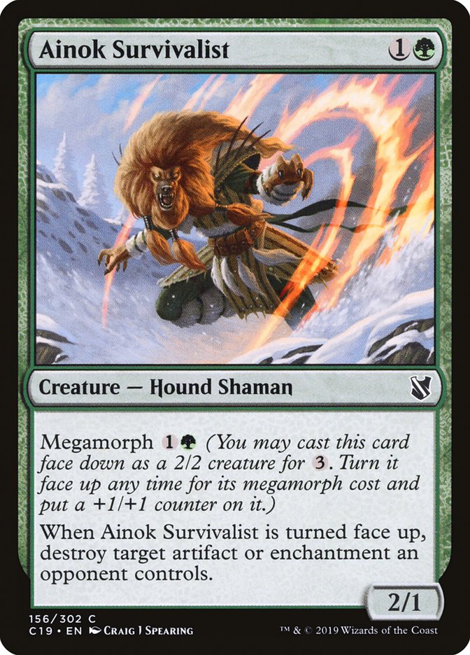 Ainok Survivalist [Commander 2019] - Magic: The Gathering - Card Brawlers | Quebec | Canada |