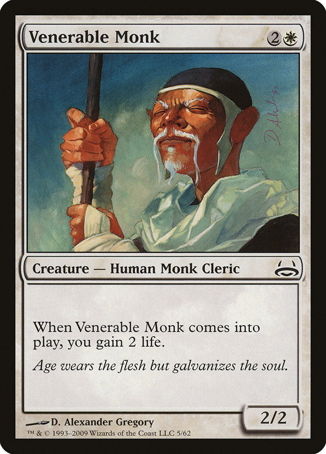 Venerable Monk [Duel Decks: Divine vs. Demonic] - Magic: The Gathering - Card Brawlers | Quebec | Canada |