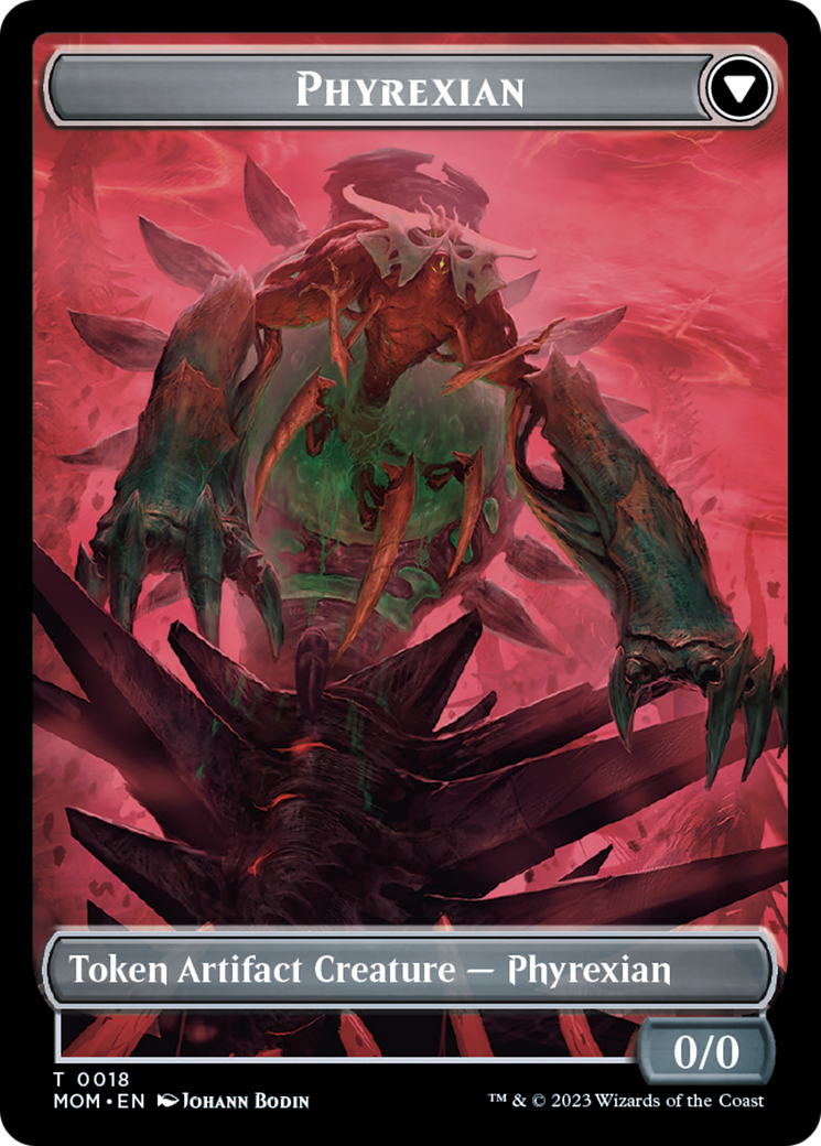 Incubator // Phyrexian (18) Double-Sided Token [March of the Machine Tokens] - Magic: The Gathering - Card Brawlers | Quebec | Canada |