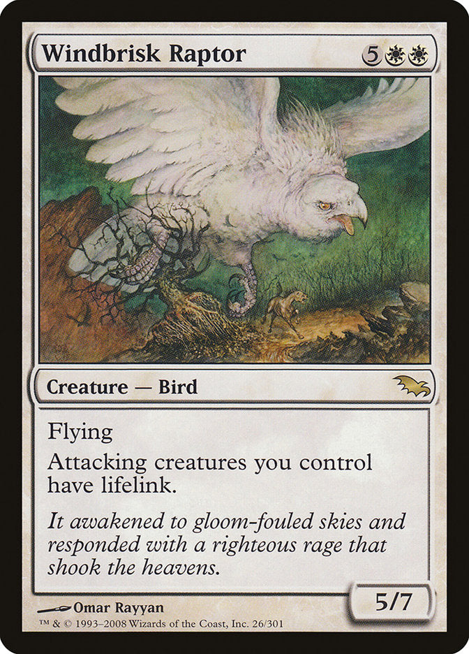 Windbrisk Raptor [Shadowmoor] - Magic: The Gathering - Card Brawlers | Quebec | Canada |