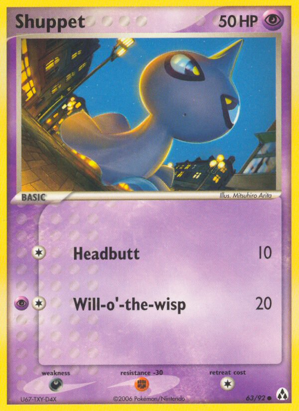 Shuppet (63/92) [EX: Legend Maker] - Pokémon - Card Brawlers | Quebec | Canada |