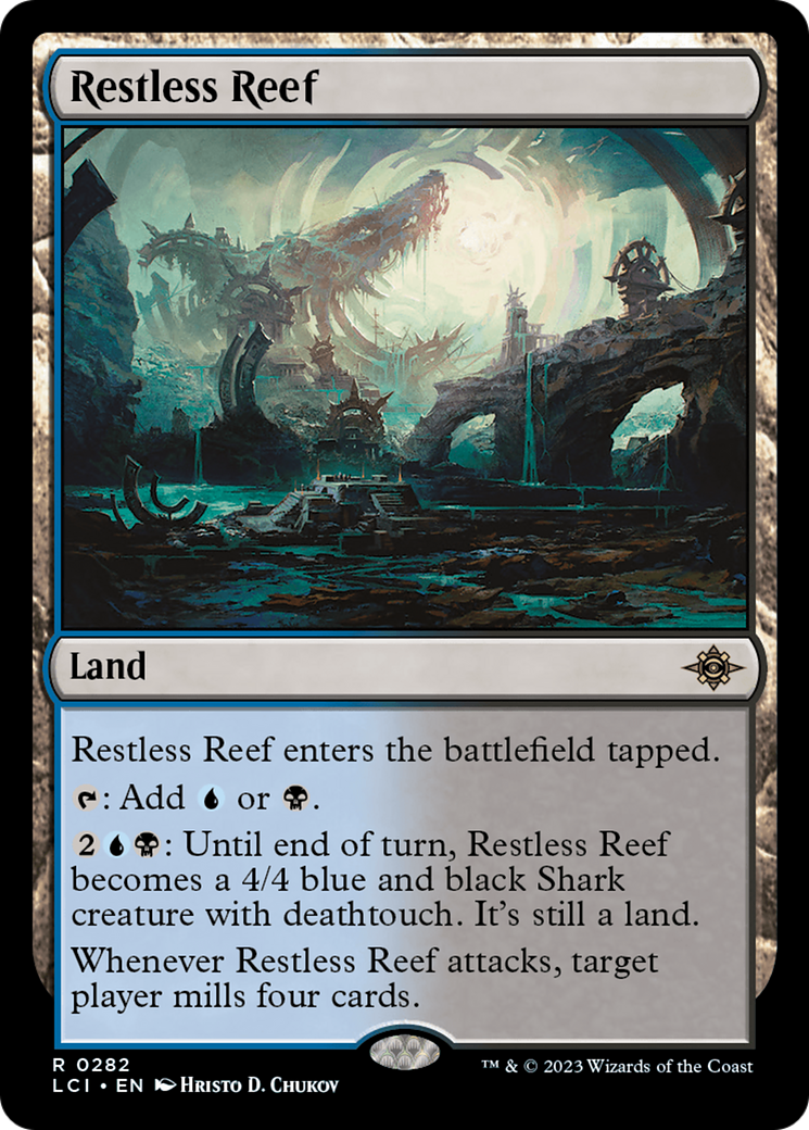 Restless Reef [The Lost Caverns of Ixalan] - Magic: The Gathering - Card Brawlers | Quebec | Canada |