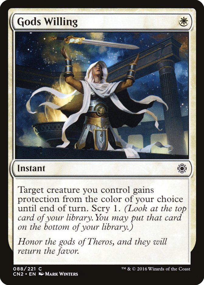 Gods Willing [Conspiracy: Take the Crown] - Magic: The Gathering - Card Brawlers | Quebec | Canada |