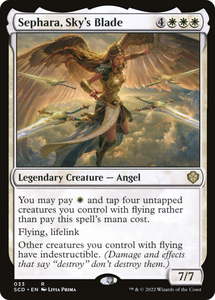 Sephara, Sky's Blade [Starter Commander Decks] - Magic: The Gathering - Card Brawlers | Quebec | Canada |