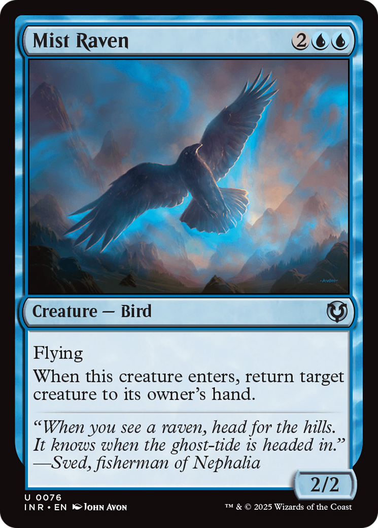 Mist Raven [Innistrad Remastered] - Magic: The Gathering - Card Brawlers | Quebec | Canada |