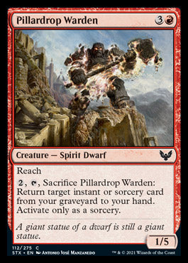 Pillardrop Warden [Strixhaven: School of Mages] - Magic: The Gathering - Card Brawlers | Quebec | Canada |