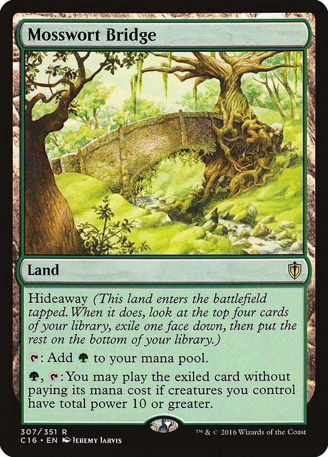 Mosswort Bridge [Commander 2016] - Magic: The Gathering - Card Brawlers | Quebec | Canada |