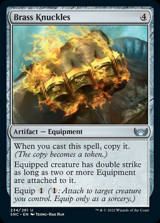 Brass Knuckles [Streets of New Capenna] - Magic: The Gathering - Card Brawlers | Quebec | Canada |