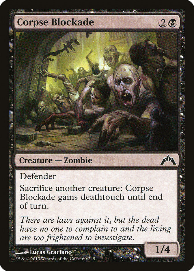 Corpse Blockade [Gatecrash] - Magic: The Gathering - Card Brawlers | Quebec | Canada |