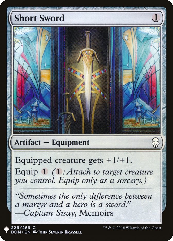 Short Sword [Mystery Booster] - Magic: The Gathering - Card Brawlers | Quebec | Canada |