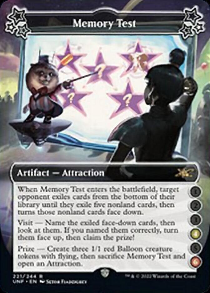 Memory Test (4-6) [Unfinity] - Magic: The Gathering - Card Brawlers | Quebec | Canada |