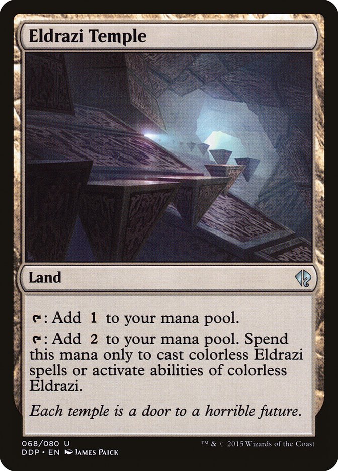 Eldrazi Temple [Duel Decks: Zendikar vs. Eldrazi] - Magic: The Gathering - Card Brawlers | Quebec | Canada |