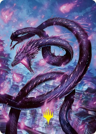 Junji, the Midnight Sky 2 Art Card (Gold-Stamped Signature) [Kamigawa: Neon Dynasty Art Series] - Magic: The Gathering - Card Brawlers | Quebec | Canada |