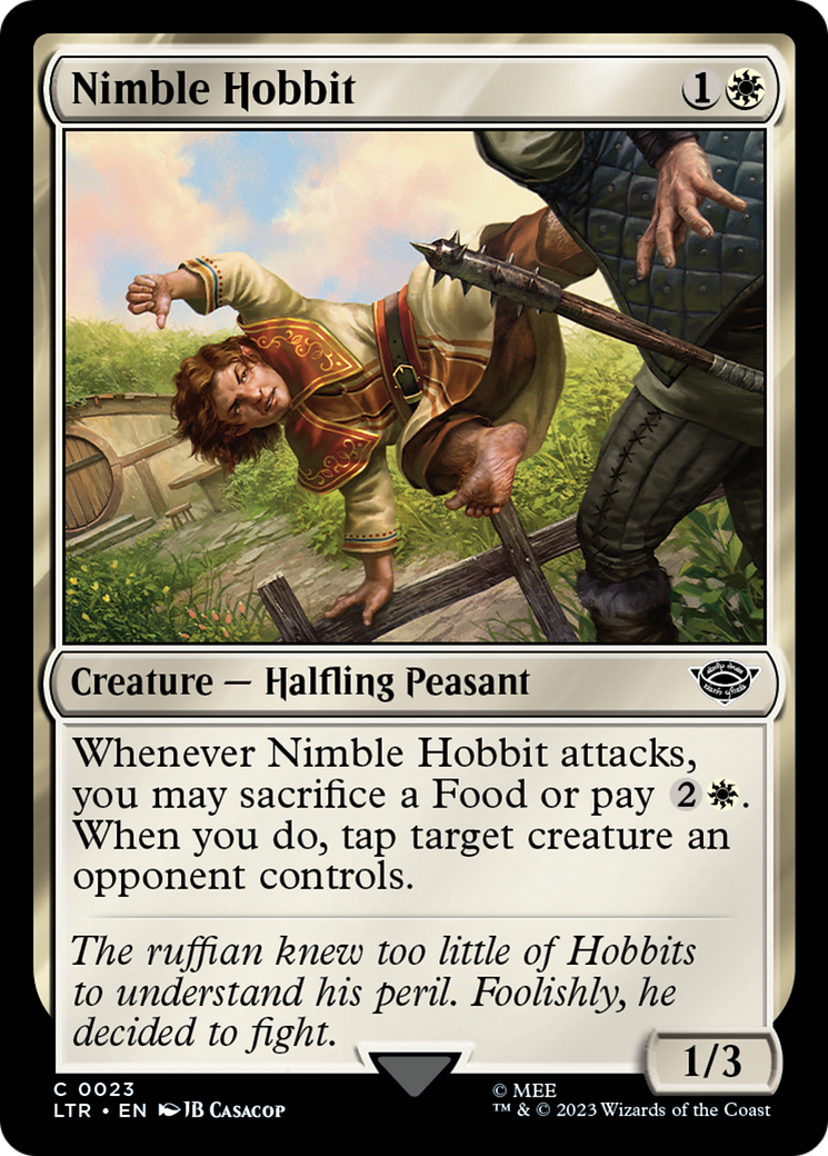 Nimble Hobbit [The Lord of the Rings: Tales of Middle-Earth] - Magic: The Gathering - Card Brawlers | Quebec | Canada |