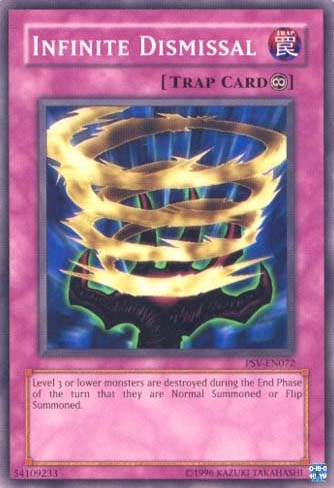 Infinite Dismissal [PSV-EN072] Common - Yu-Gi-Oh! - Card Brawlers | Quebec | Canada |