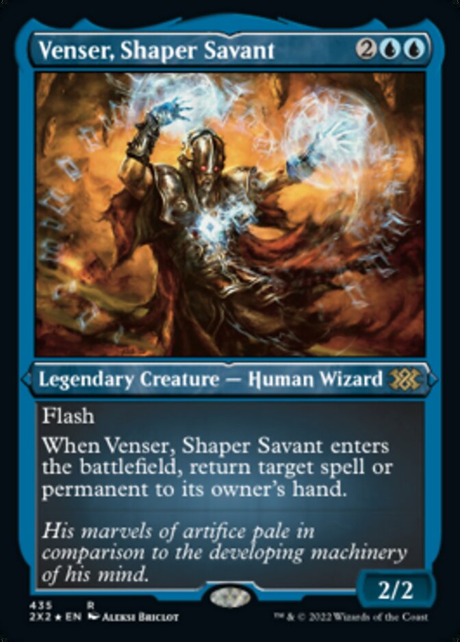 Venser, Shaper Savant (Foil Etched) [Double Masters 2022] - Magic: The Gathering - Card Brawlers | Quebec | Canada |