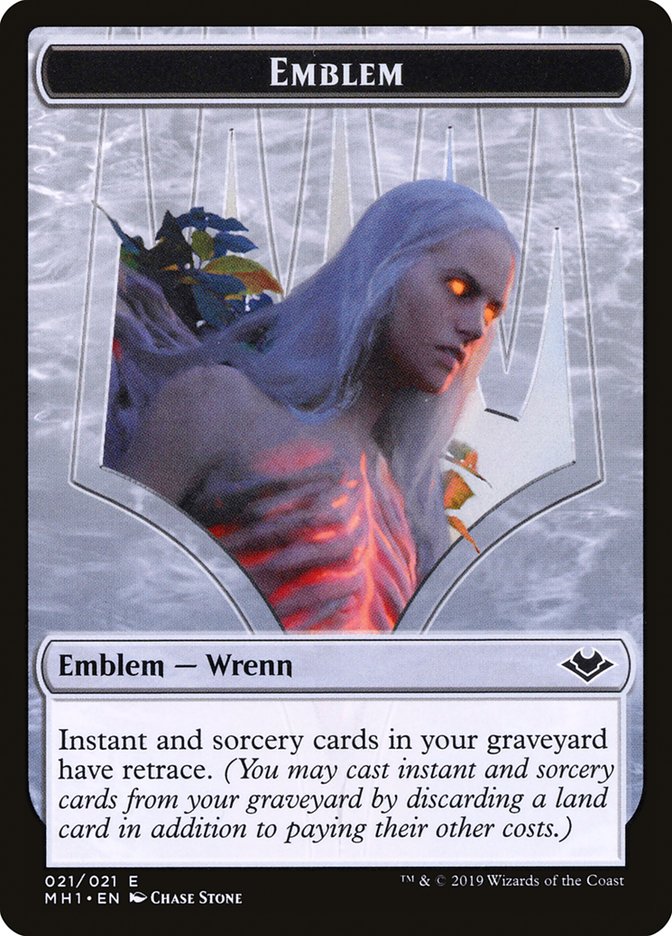 Illusion (005) // Wrenn and Six Emblem (021) Double-Sided Token [Modern Horizons Tokens] - Magic: The Gathering - Card Brawlers | Quebec | Canada |