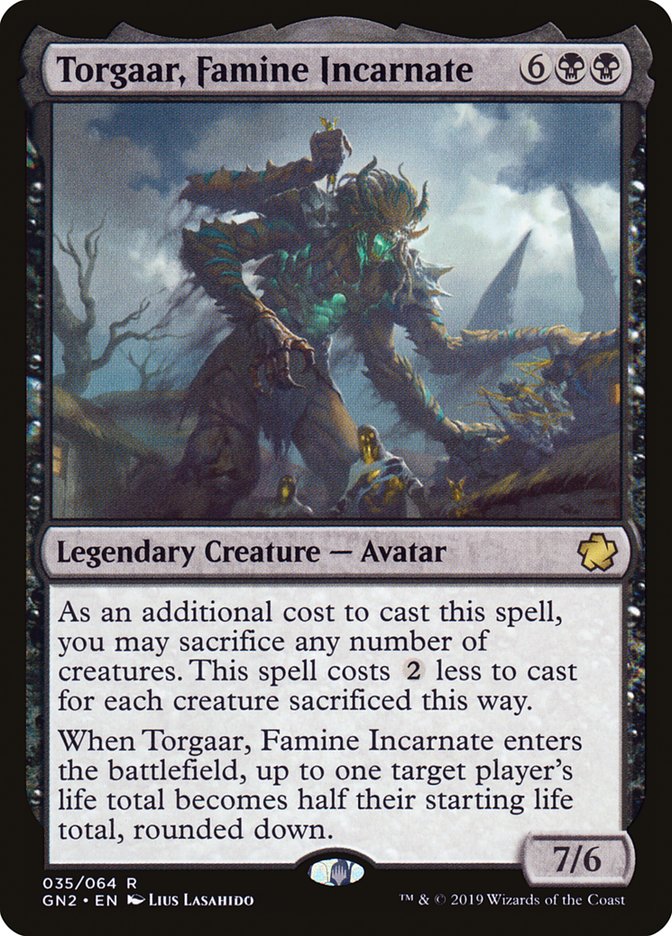 Torgaar, Famine Incarnate [Game Night 2019] - Magic: The Gathering - Card Brawlers | Quebec | Canada |