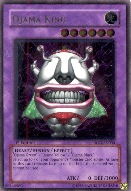 Ojama King [SOD-EN034] Ultimate Rare - Yu-Gi-Oh! - Card Brawlers | Quebec | Canada |