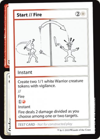 Start // Fire (2021 Edition) [Mystery Booster Playtest Cards] - Magic: The Gathering - Card Brawlers | Quebec | Canada |