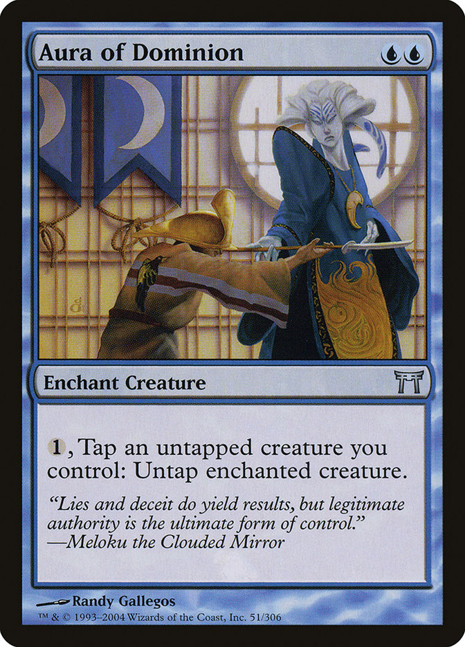 Aura of Dominion [Champions of Kamigawa] - Magic: The Gathering - Card Brawlers | Quebec | Canada |