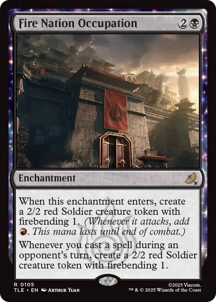 Fire Nation Occupation [Avatar: The Last Airbender: Eternal-Legal] - Magic: The Gathering - Card Brawlers | Quebec | Canada |