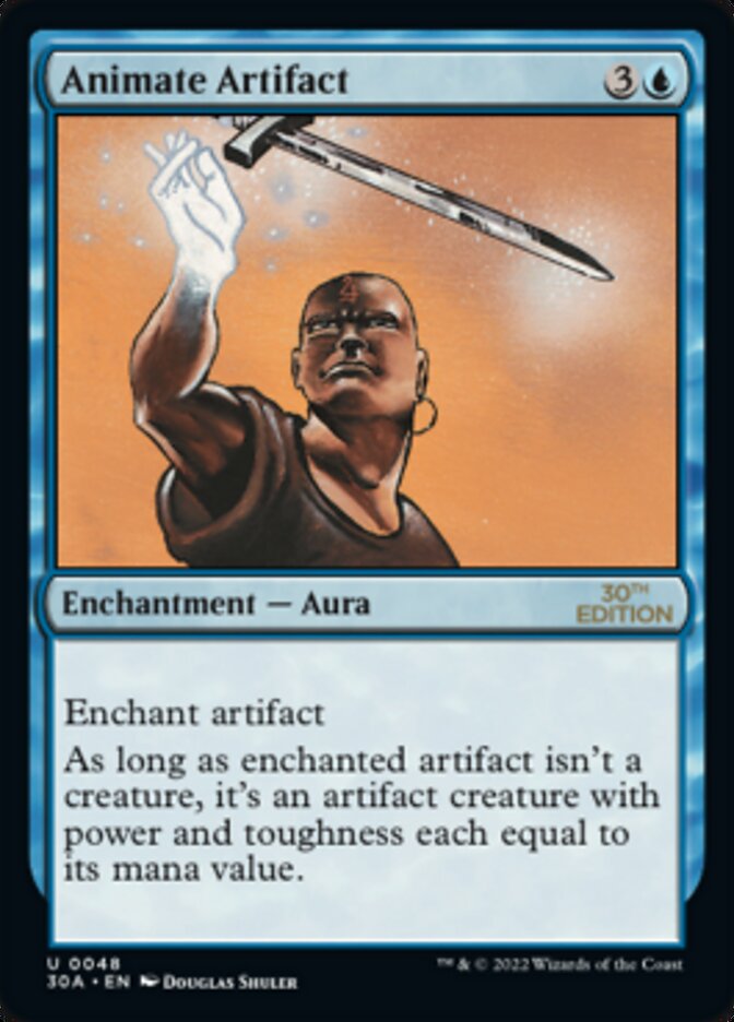 Animate Artifact [30th Anniversary Edition] - Magic: The Gathering - Card Brawlers | Quebec | Canada |
