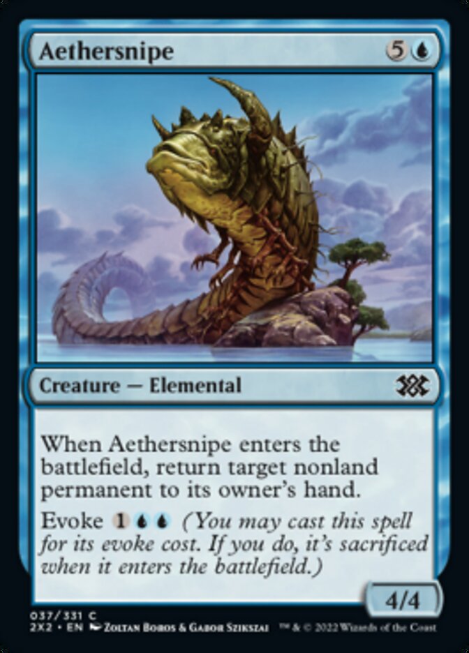 Aethersnipe [Double Masters 2022] - Magic: The Gathering - Card Brawlers | Quebec | Canada |