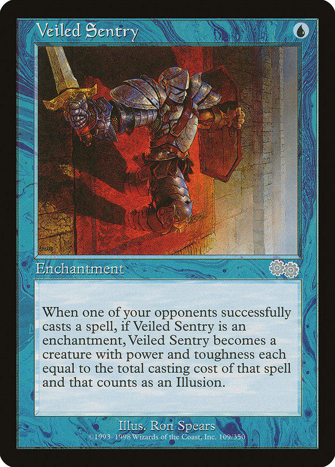 Veiled Sentry [Urza's Saga] - Magic: The Gathering - Card Brawlers | Quebec | Canada |