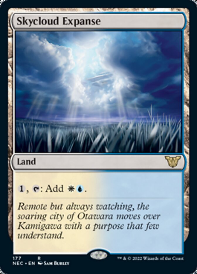 Skycloud Expanse [Kamigawa: Neon Dynasty Commander] - Magic: The Gathering - Card Brawlers | Quebec | Canada |
