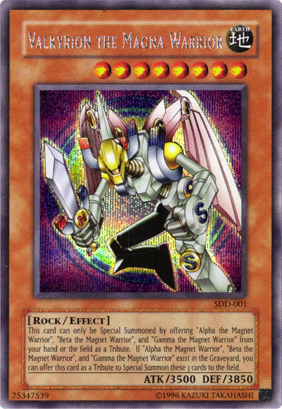 Valkyrion the Magna Warrior [SDD-001] Secret Rare - Yu-Gi-Oh! - Card Brawlers | Quebec | Canada |