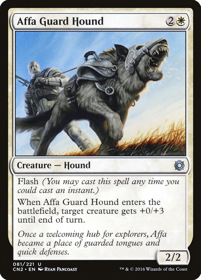 Affa Guard Hound [Conspiracy: Take the Crown] - Magic: The Gathering - Card Brawlers | Quebec | Canada |