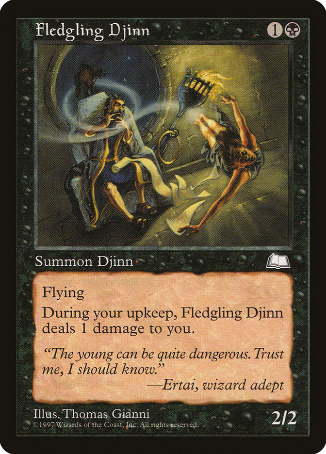 Fledgling Djinn [Weatherlight] - Magic: The Gathering - Card Brawlers | Quebec | Canada |