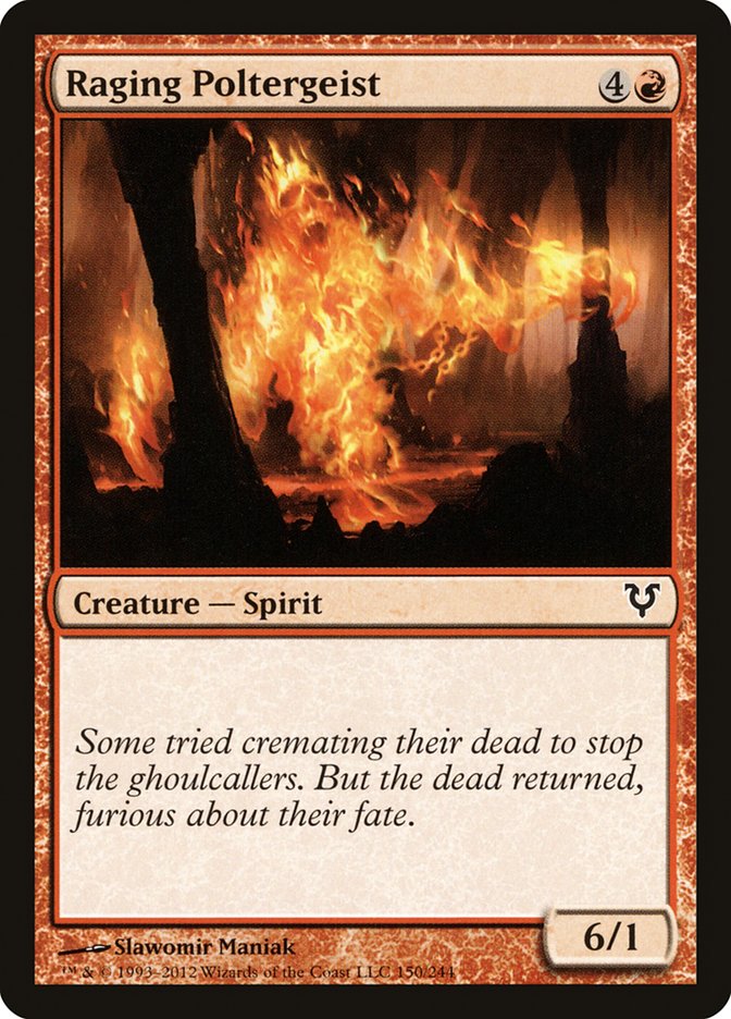 Raging Poltergeist [Avacyn Restored] - Magic: The Gathering - Card Brawlers | Quebec | Canada |