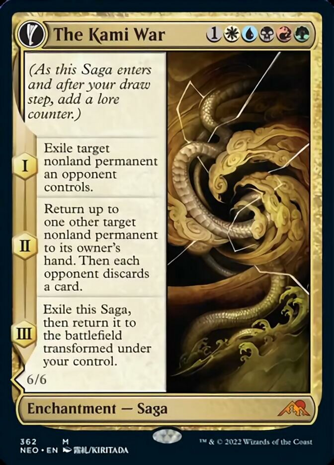 The Kami War // O-Kagachi Made Manifest (Showcase Soft Glow) [Kamigawa: Neon Dynasty] - Magic: The Gathering - Card Brawlers | Quebec | Canada |