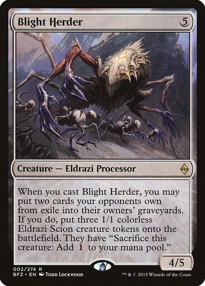 Blight Herder [Battle for Zendikar] - Magic: The Gathering - Card Brawlers | Quebec | Canada |