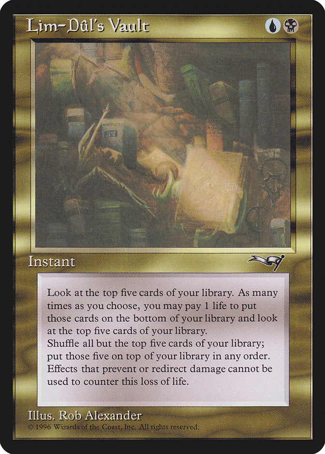 Lim-Dul's Vault [Alliances] - Magic: The Gathering - Card Brawlers | Quebec | Canada |
