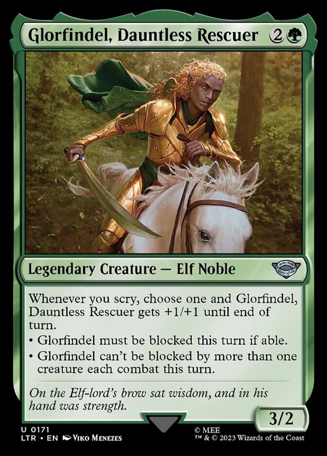 Glorfindel, Dauntless Rescuer [The Lord of the Rings: Tales of Middle-Earth] - Magic: The Gathering - Card Brawlers | Quebec | Canada |