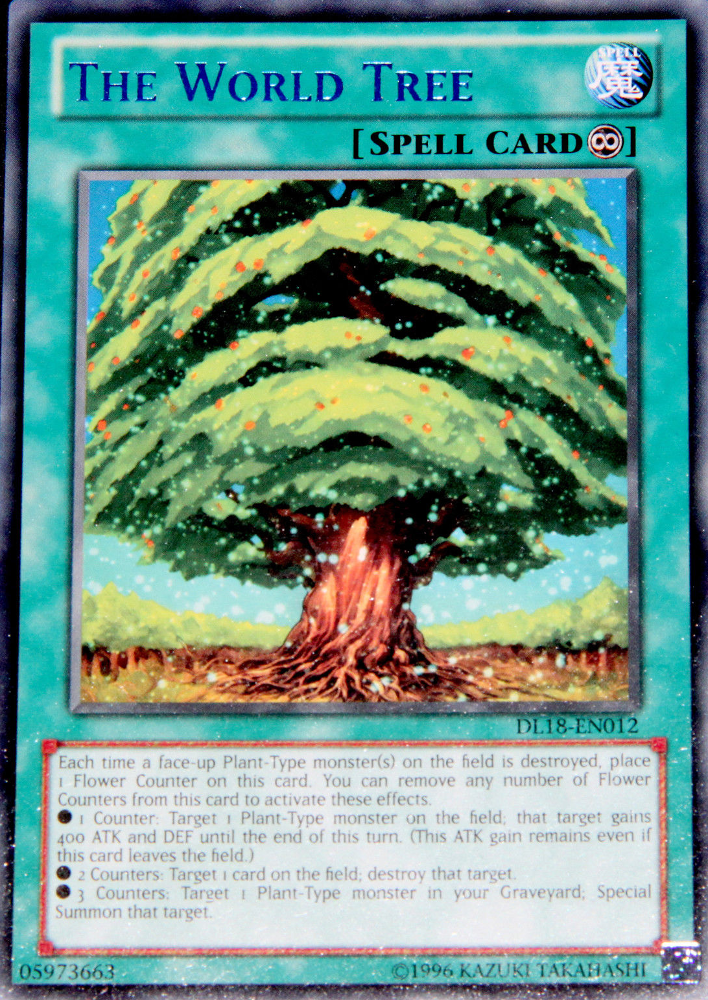 The World Tree (Blue) [DL18-EN012] Rare - Yu-Gi-Oh! - Card Brawlers | Quebec | Canada |