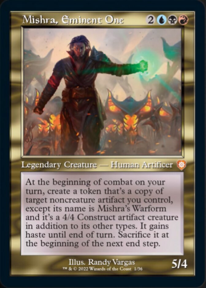 Mishra, Eminent One (001) (Retro) [The Brothers' War Commander] - Magic: The Gathering - Card Brawlers | Quebec | Canada |