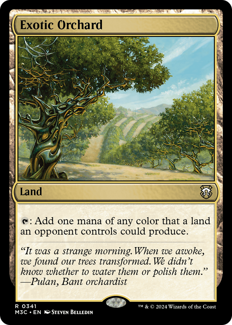 Exotic Orchard (Ripple Foil) [Modern Horizons 3 Commander] - Magic: The Gathering - Card Brawlers | Quebec | Canada |