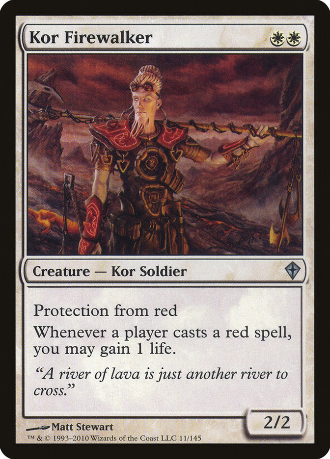 Kor Firewalker [Worldwake] - Magic: The Gathering - Card Brawlers | Quebec | Canada |