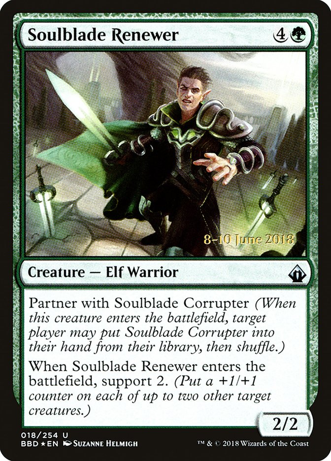 Soulblade Renewer [Battlebond Prerelease Promos] - Magic: The Gathering - Card Brawlers | Quebec | Canada |